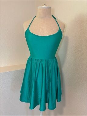 american apparel green skater dress Bernie Dexter Chelsea Dress in Pink Plumeria – BernieDexterClothing.com main image 1